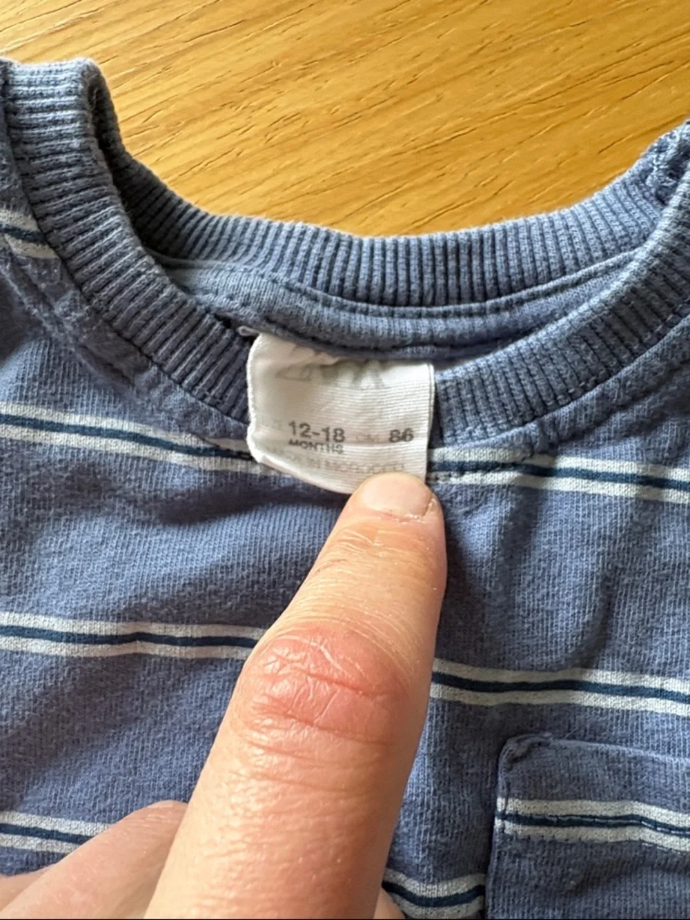 Zara soft blue